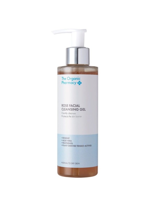 The Organic Pharmacy Rose Facial Cleansing Gel 200ml
