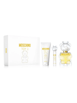 Moschino Toy 2 Giftset 210ml eau de parfum Spray 100ml-Body Lotion 100ml-eau de parfum Spray 10ml