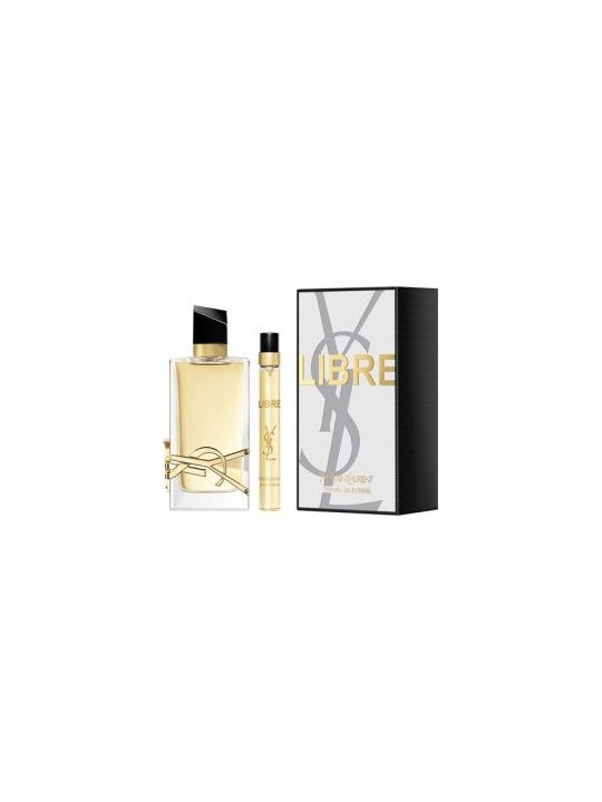 YSL Libre Giftset 100ml eau de parfum Spray 90ml-eau de parfum Spray 10ml Yves Saint Laurent www.essenzetotalstyle.com 