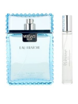 Versace Man Eau Fraiche Giftset 185ml eau de toilette 100ml-75ml Deo Stick-10ml eau de toilette
