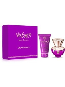Versace Dylan Purple Pour Femme Giftset 80ml eau de parfum Spray 30ml-BodyLotion 50ml
