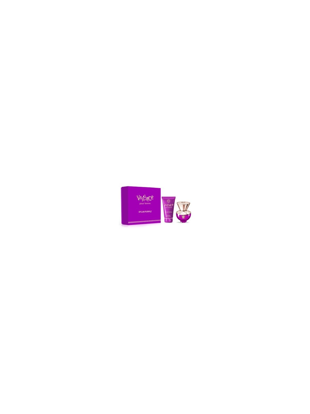 Versace Dylan Purple Pour Femme Giftset 80ml eau de parfum Spray 30ml-BodyLotion 50ml