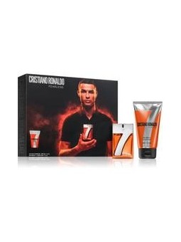 Cristiano Ronaldo CR7 Fearless Giftset uomo 180ml eau de toilette Spray 30ml-Showergel 150ml