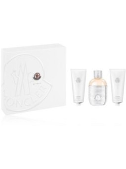 Moncler Pour Femme Giftset 300ml eau de parfum Spray 100ml-Shower Gel 100ml-Body Cream 100ml