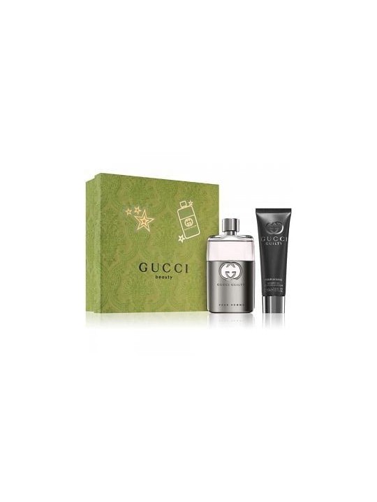 Gucci Guilty Pour Homme Giftset 100ml eau de toilette Spray 50ml-Shower Gel 50ml
