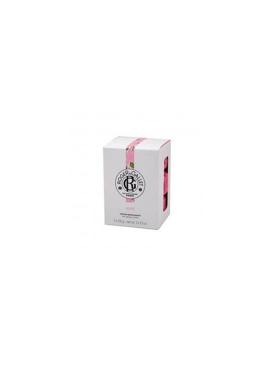 Roger & Gallet Rose Giftset 300g Soap Bar - 3x100gr