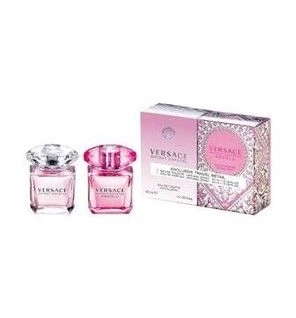 Versace Bright Crystal Absolu Giftset donna 60ml eau de toilette Spray 30ml-eau de parfum Spray 30ml