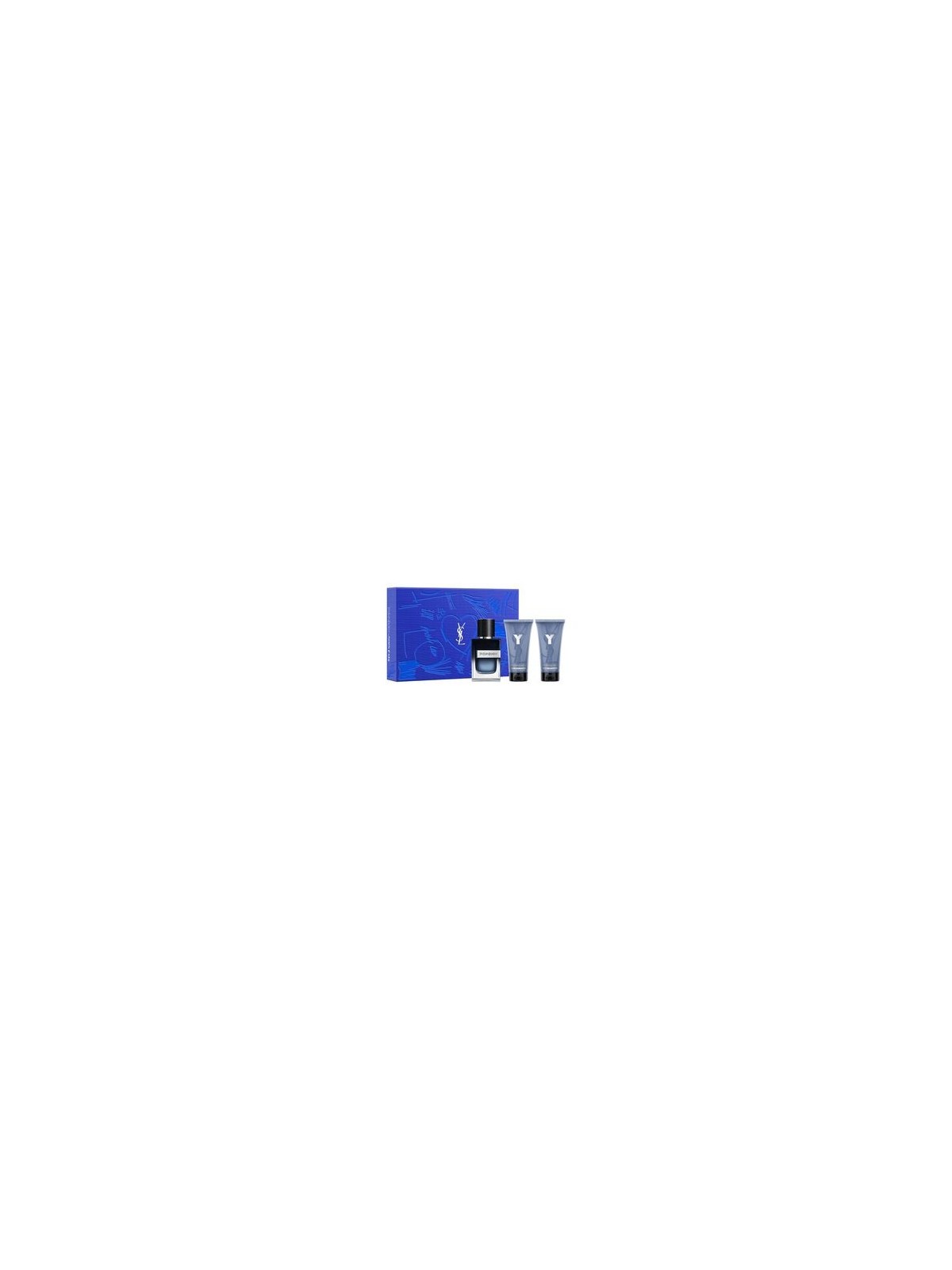 YSL Y For Men Giftset 160ml eau de parfum Spray 60ml-Shower Gel 50ml-After Shave Balm 50ml