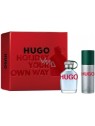 Hugo Boss Hugo Man Giftset 225ml eau de toilette Spray 75ml-Deodorant Spray 150ml