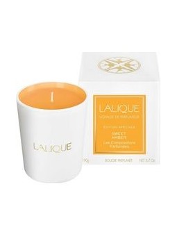 Candela profumata Lalique 190g Sweet Amber - Edizione speciale