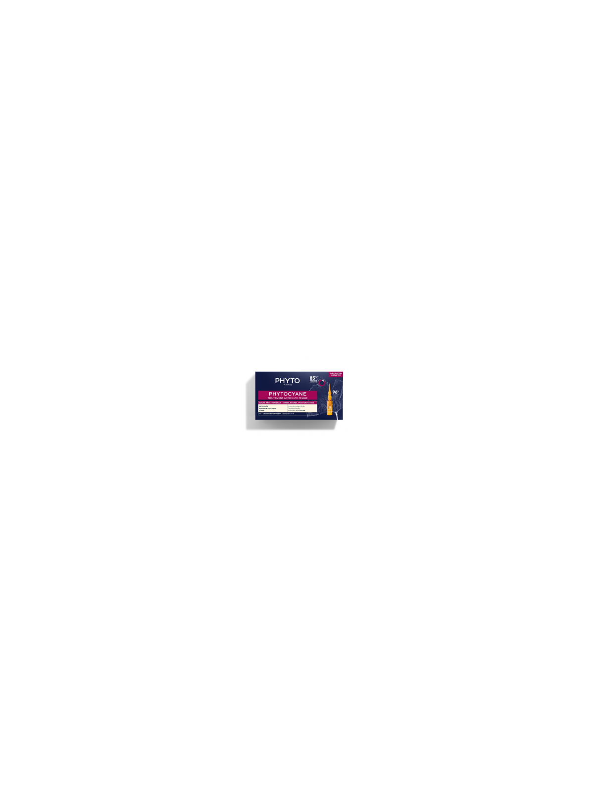Set Trattamento Phyto Phytocyane Donna - Reattivo 60ml 12x5ml Fiale - Anticaduta