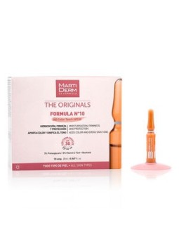 Martiderm Fiale Formula N10 SPF 30 con Colore 30U Unisex