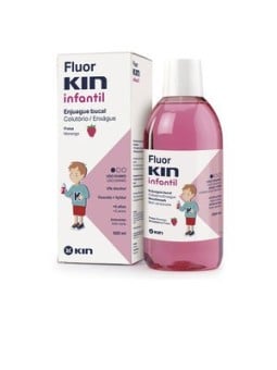 Kin FLUORKIN INFANTIL colluttorio anticarie fragola 500ml unisex