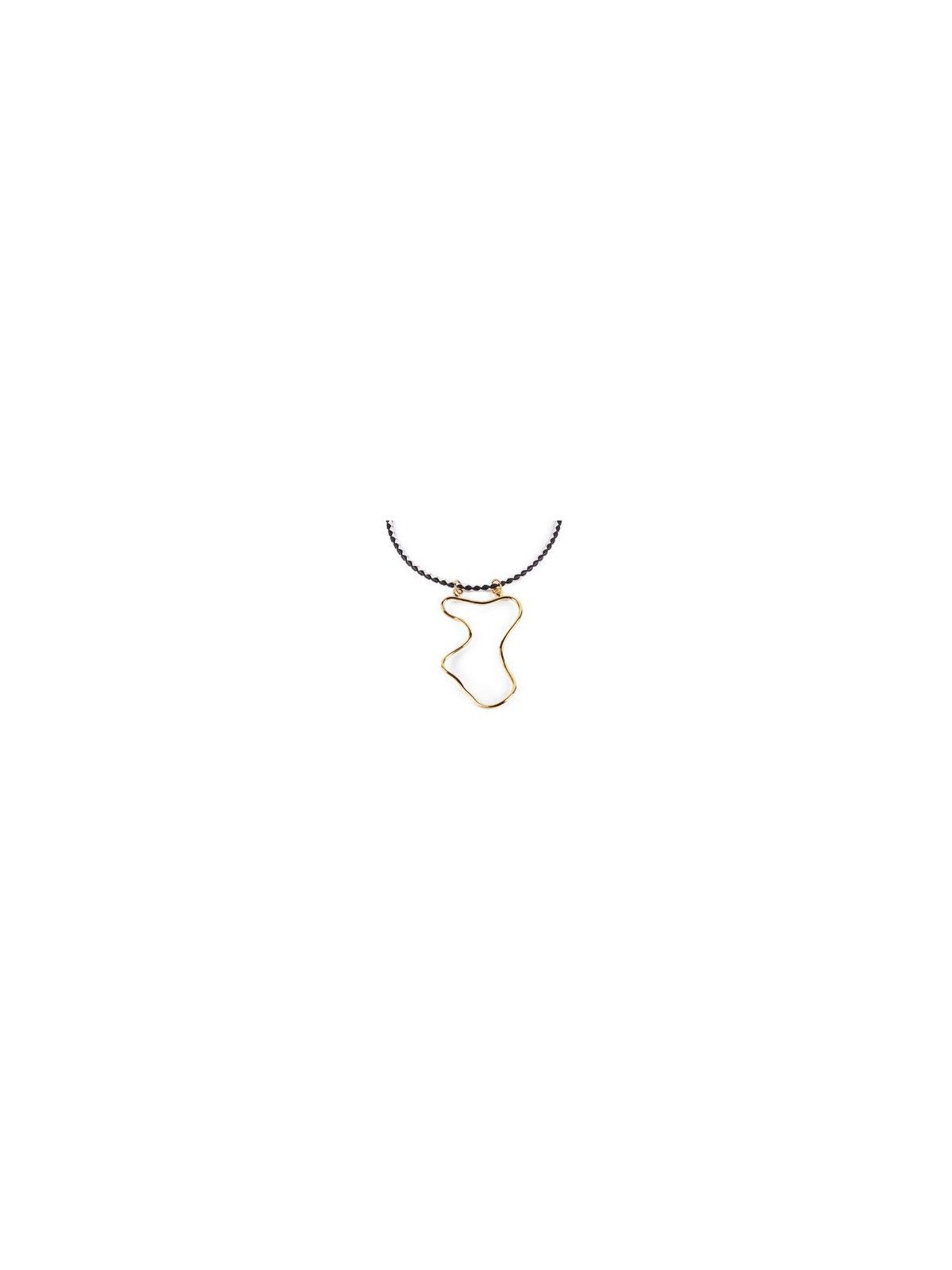 Collana Shabama MALAWI oro lucido unisex