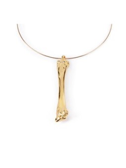 Collana Shabama BEEN rigida oro lucido unisex