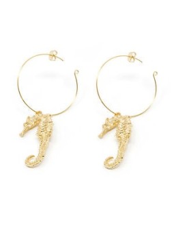 Orecchini Shabama BLAVA oro lucido unisex