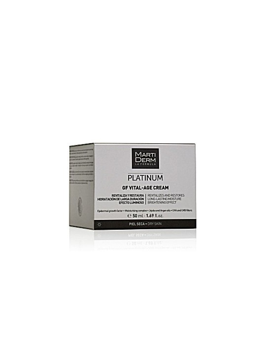 Crema giorno Martiderm PLATINUM GF VITAL AGE pelle secca 50ml unisex