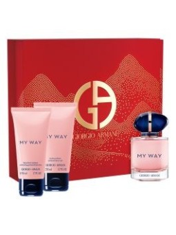 Armani My Way Giftset 150ml eau de parfum Spray 50ml-Body Lotion 50ml-Shower Gel 50ml