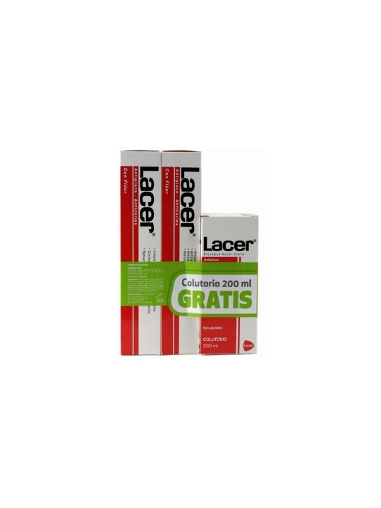 Lacer PASTA DENTIFRICA set 3 unit unisex