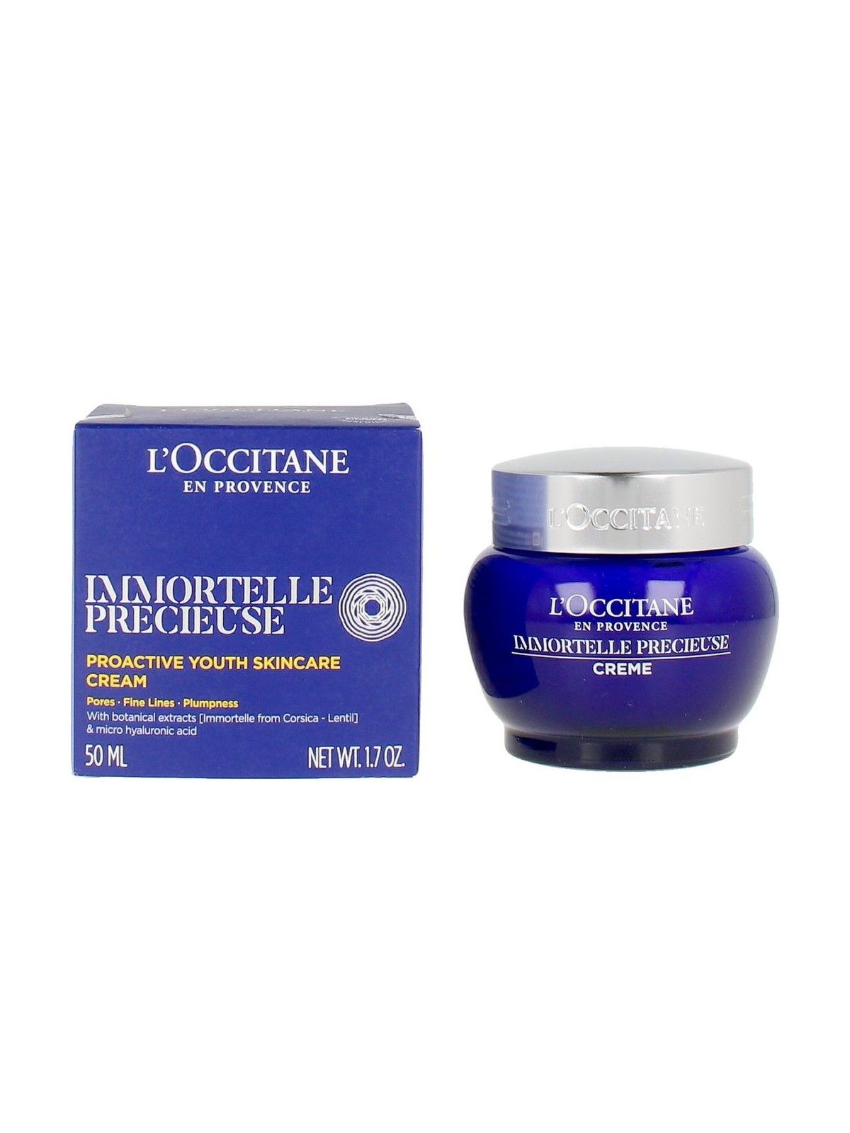 Crema viso L'Occitane Siempreviva 50ml
