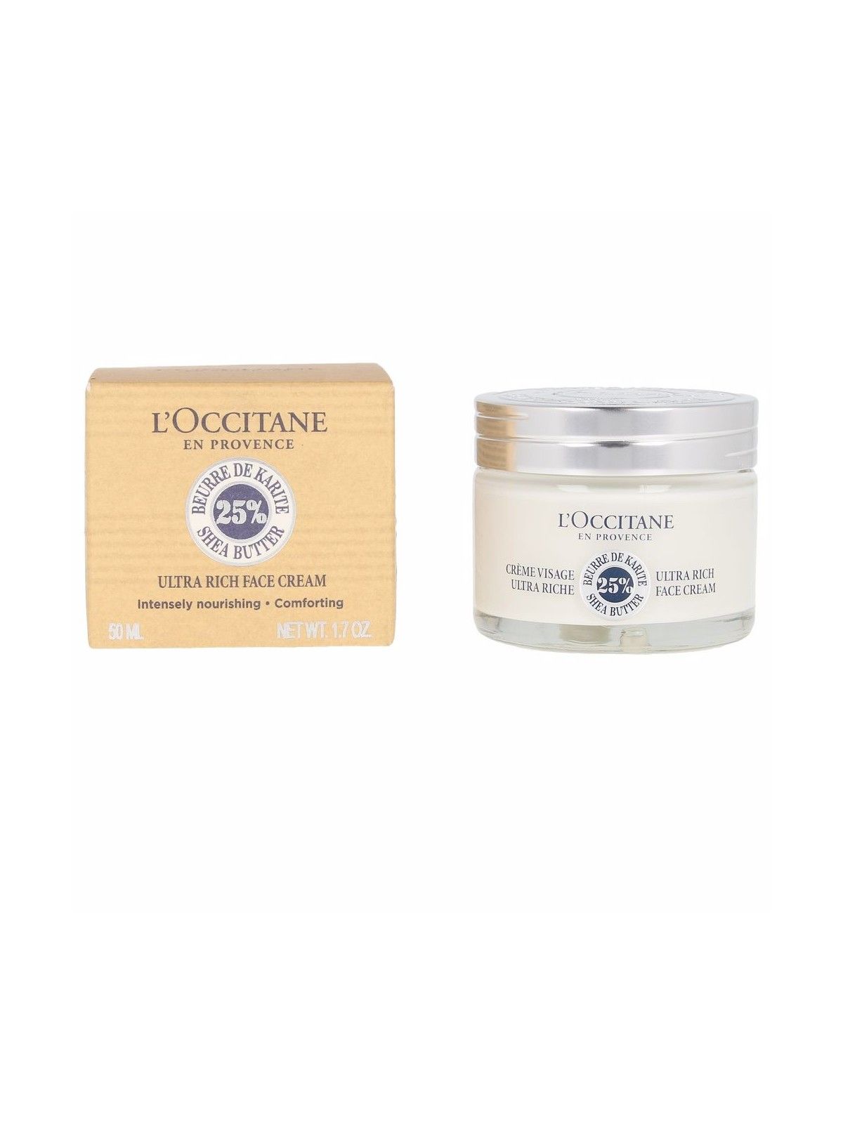L'Occitane Shea Ultra Rich Comforting Cream donna 50ml Intensely Nourish - Comfort