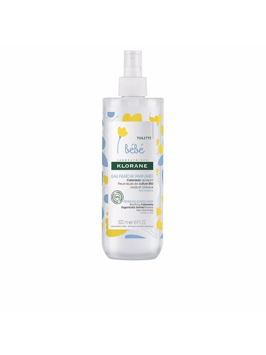 Klorane Bebe Refreshing Scented Water 500ml Hair And Body