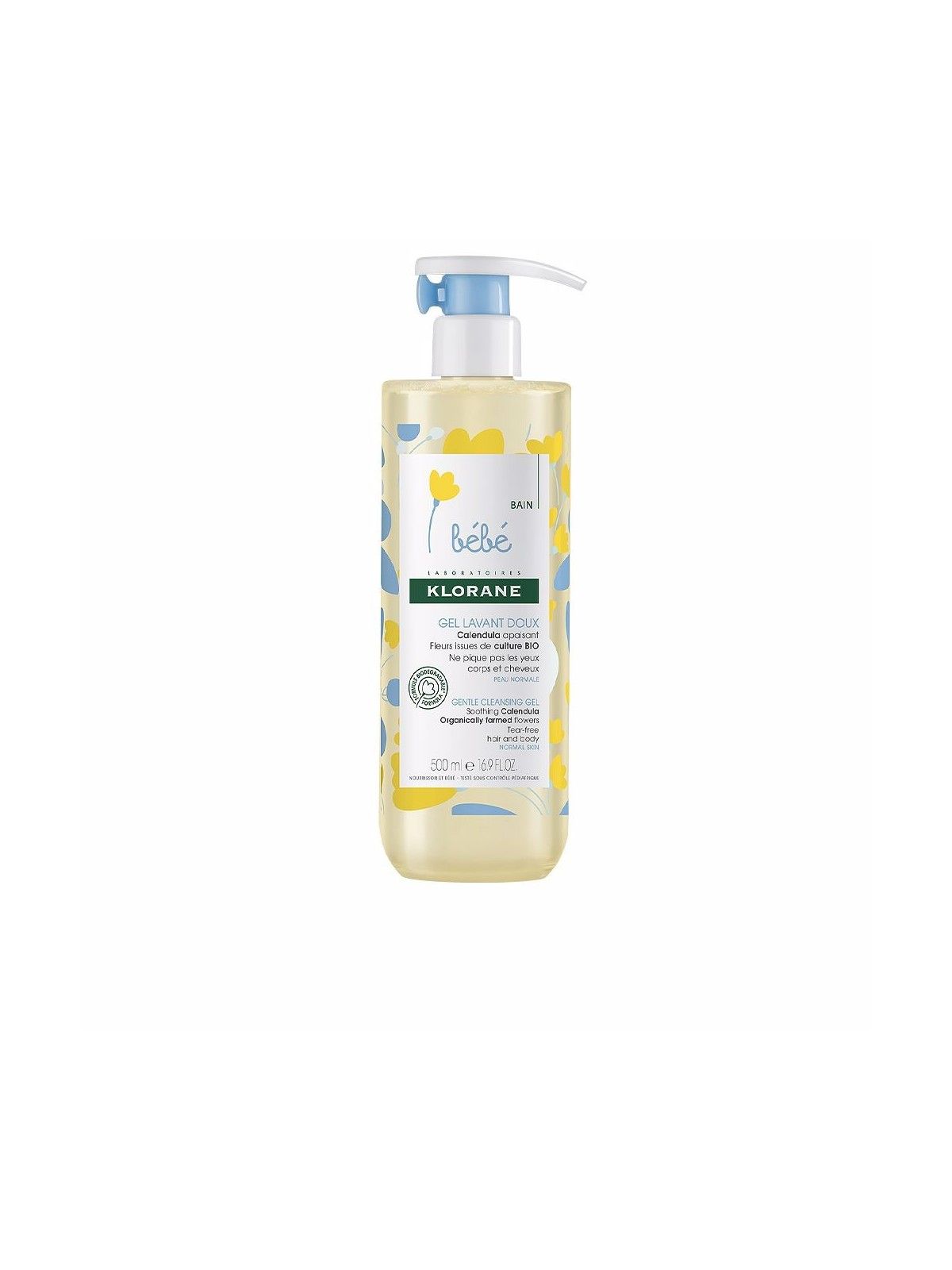 Klorane Bebe Gentle Cleansing Gel - Flowers 500ml