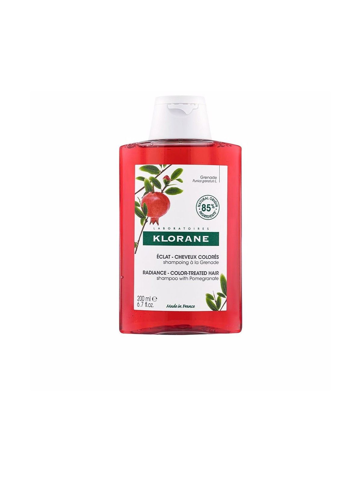 Shampoo Protettivo Klorane Con Melograno 200ml per Capelli Colorati