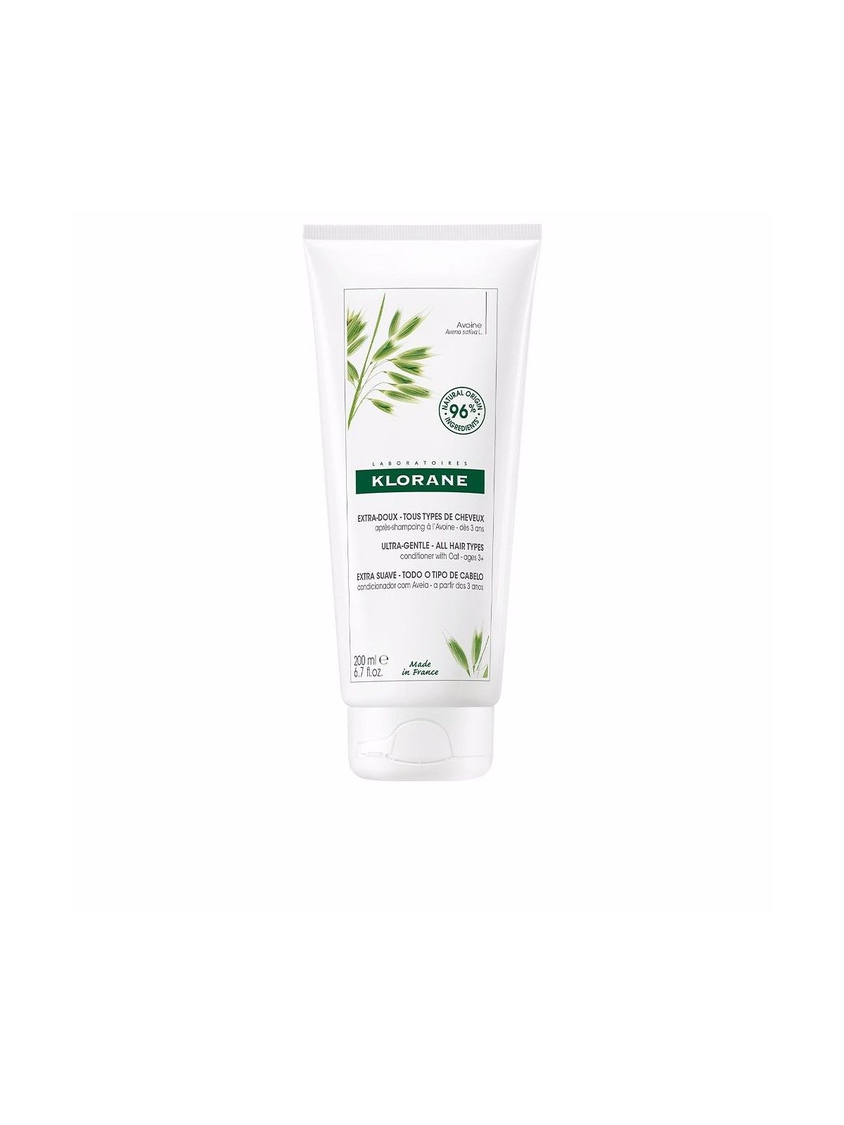 Klorane Ultra-Gentle Conditioner With Oat Milk 200ml