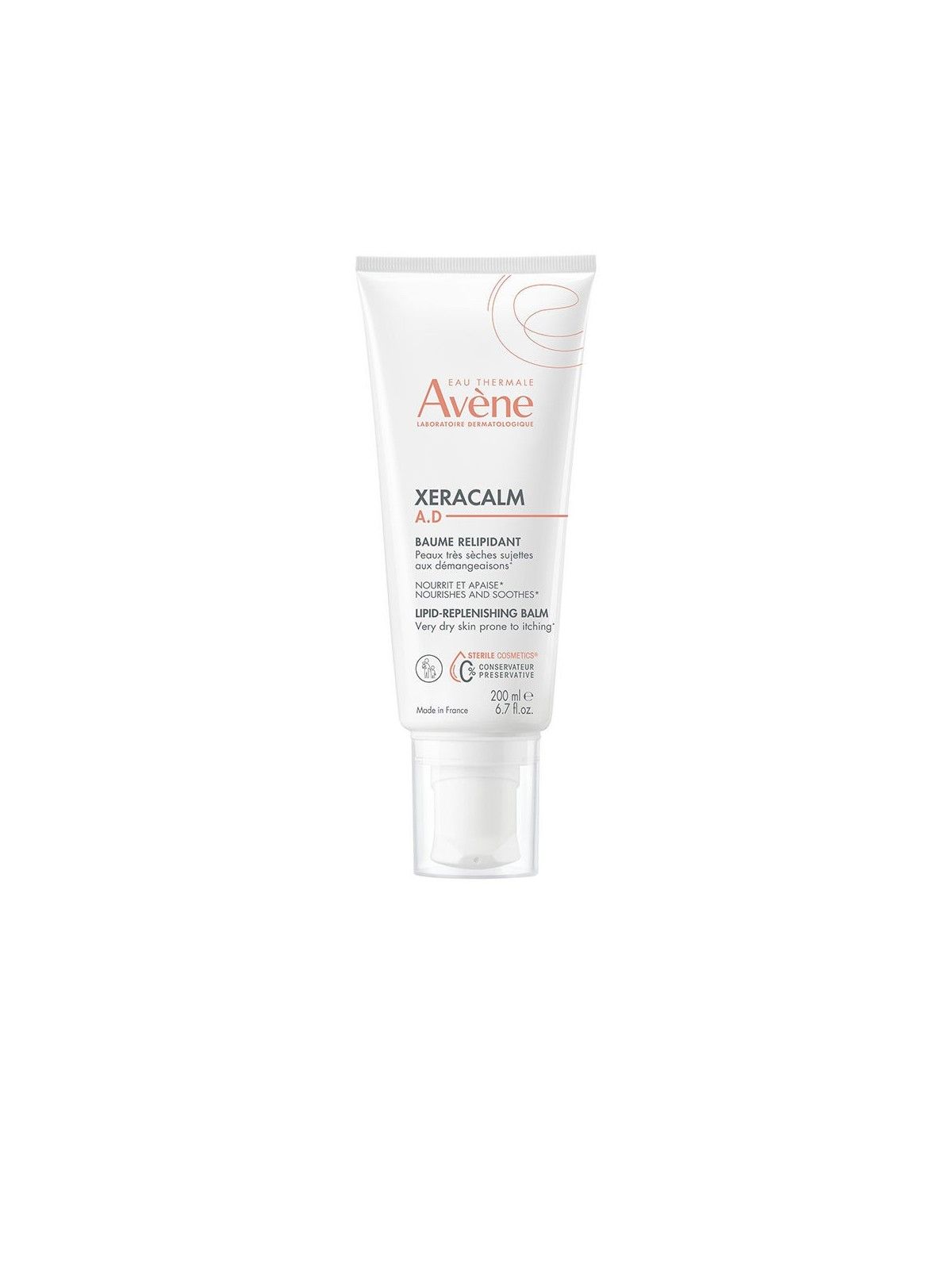 Avne XeraCalm AD LipidReplenishing Balm Balsamo ristrutturante per pelli molto secche e pruriginose unisex 200ml