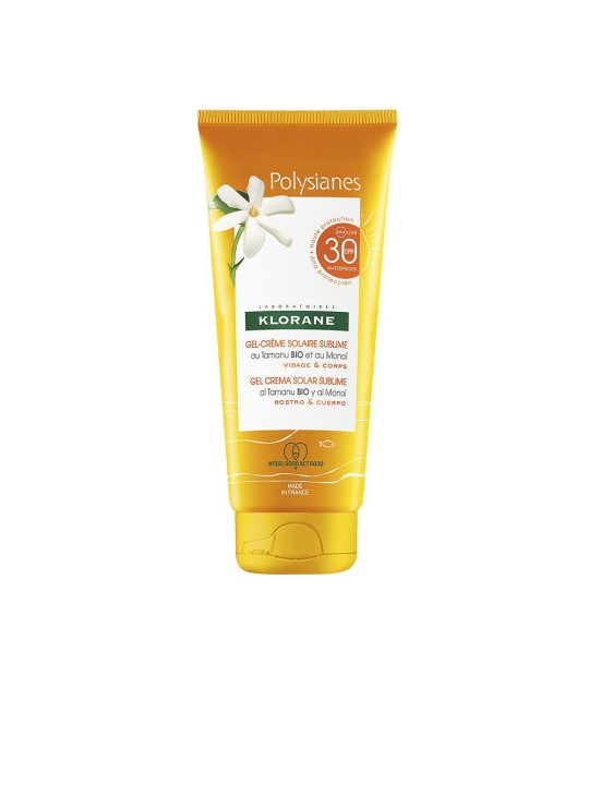 Gel solare viso e corpo SPF30 200ml Klorane