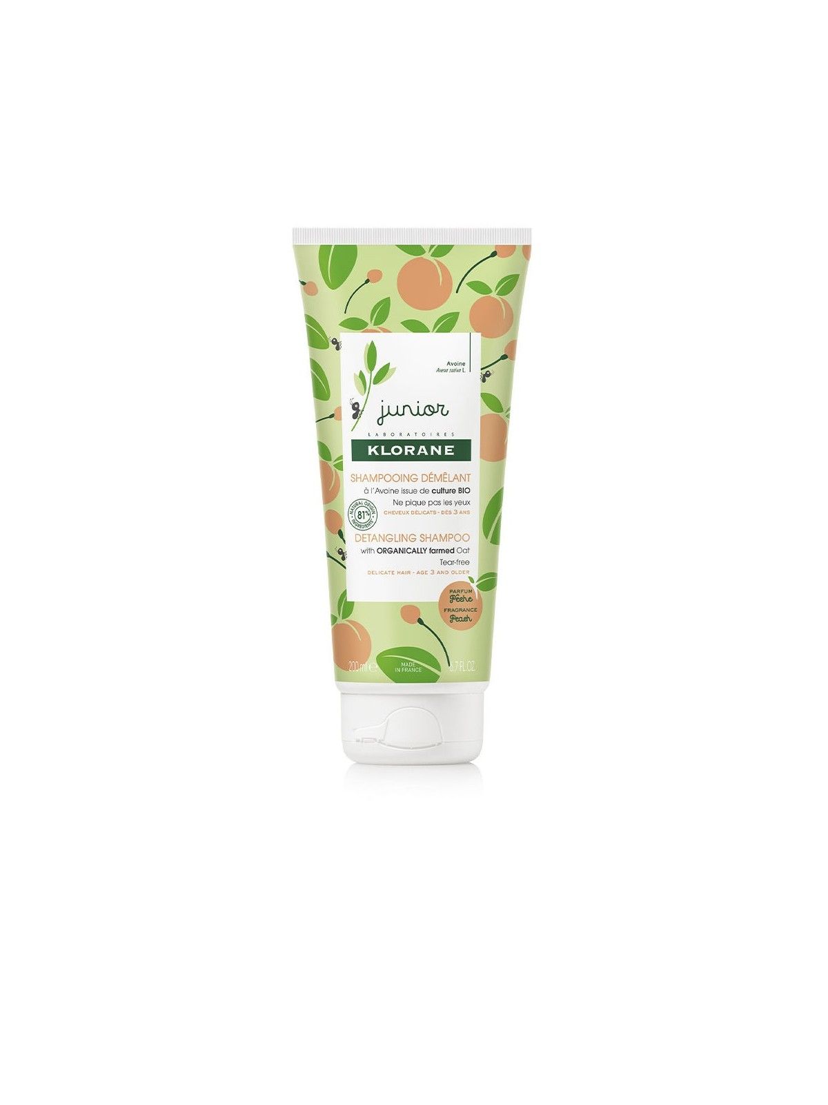 Klorane JUNIOR shampoo districante pesca 200ml