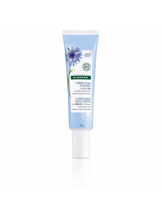 Gelcrema viso e occhi Klorane BIO Fiordaliso e Acido Ialuronico 30ml