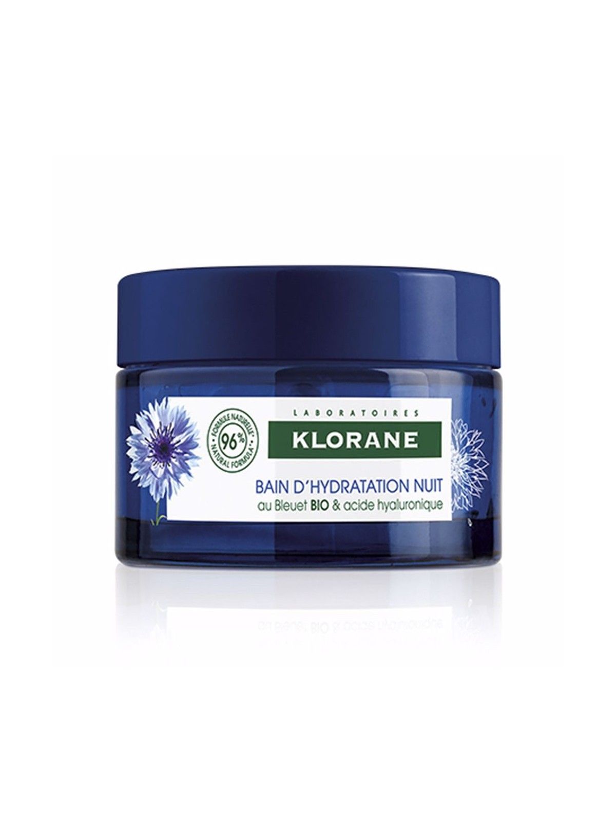 Klorane Water Sleeping Mask - Cornflower & Hyaluronic Acid 50ml