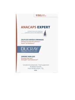 Ducray Anacaps Expert Chronic Hair Loss Supplement 17g 30 Capsules