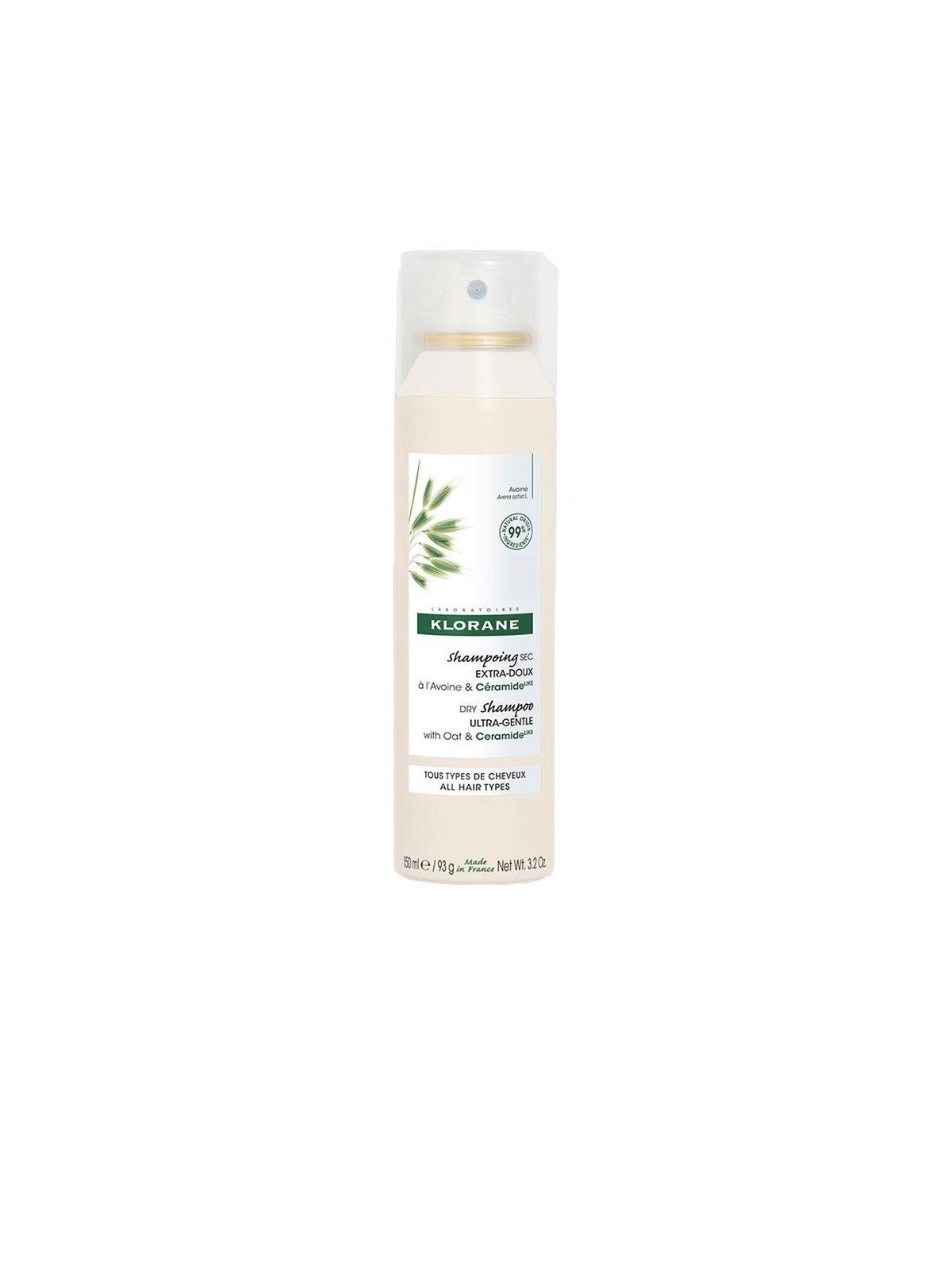 Klorane Dry Shampoo With Oat Milk 150ml All Hair Types