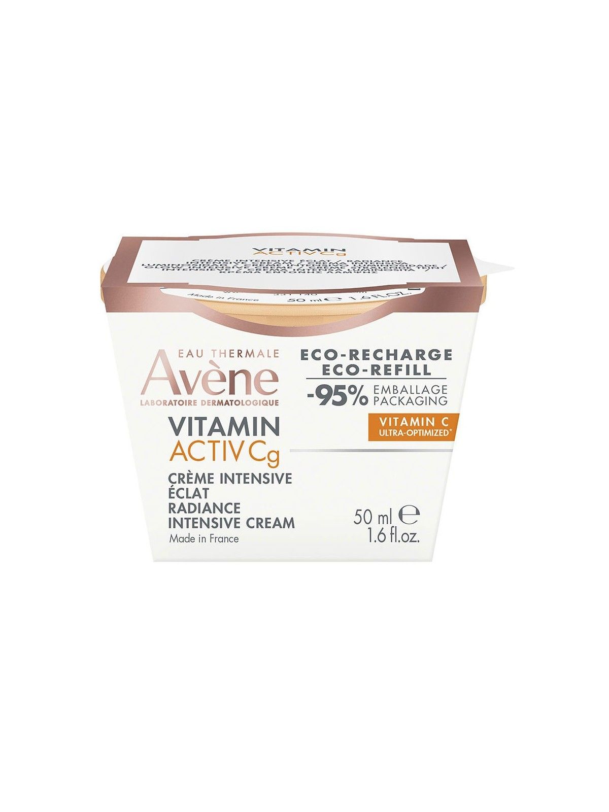 Avene VITAMIN ACTIV Cg crema intensiva illuminante ricarica 50ml donna
