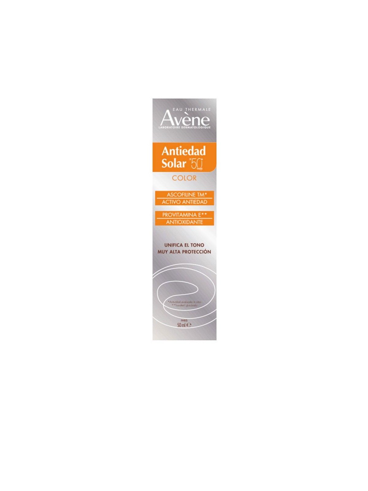 Avene SOLAIRE ALTA PROTEZIONE antietï¿½ï¿½ colore SPF50 50ml Unisex