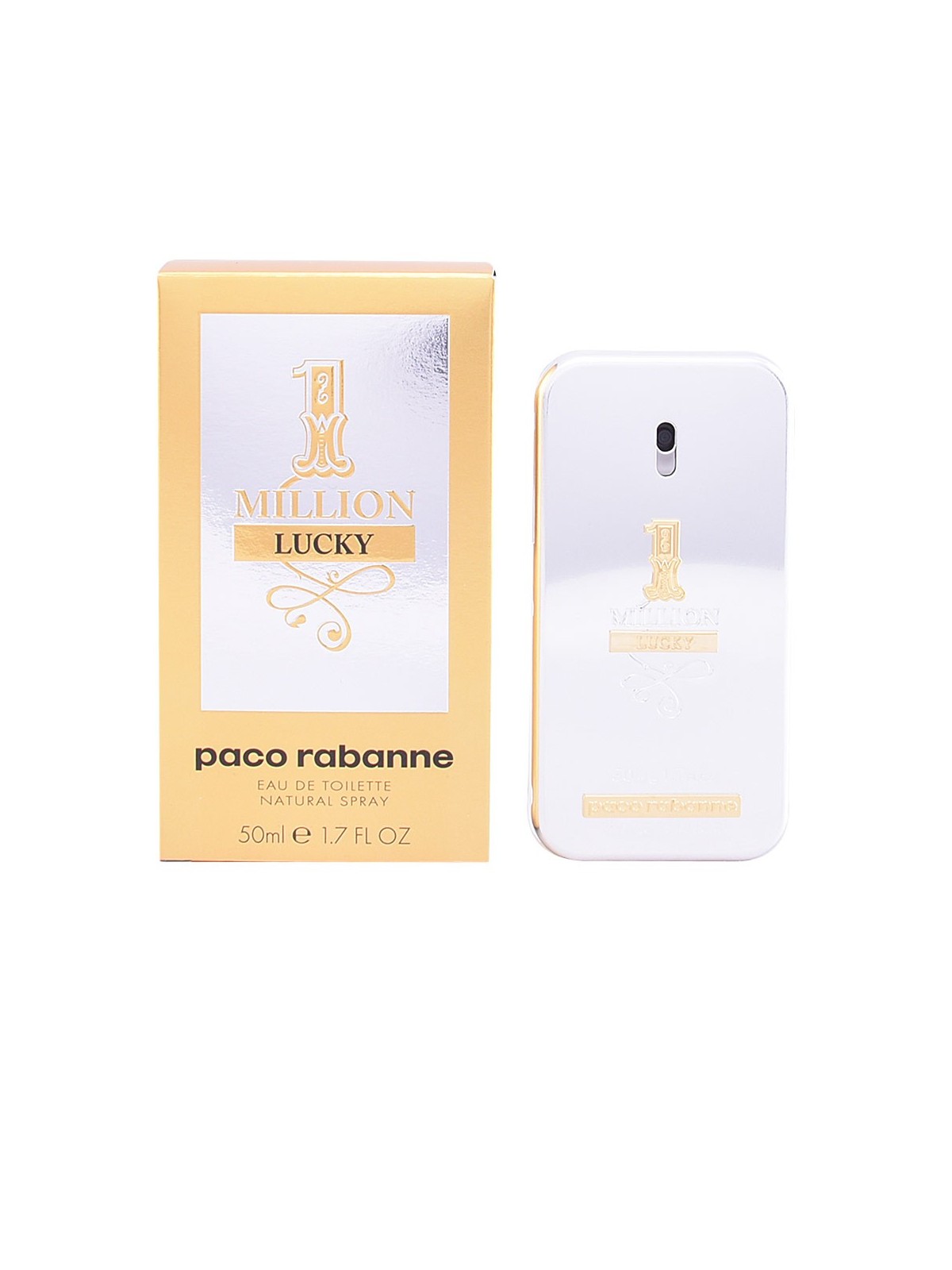 Paco Rabanne 1 MILLION LUCKY eau de toilette spray 50ml uomo