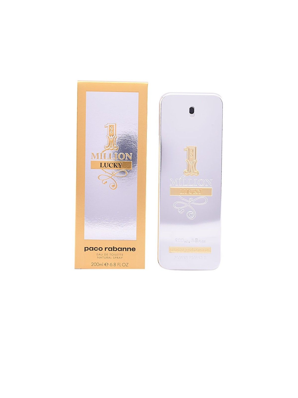 Paco Rabanne 1 MILLION LUCKY eau de toilette spray 200ml uomo Paco Rabanne www.essenzetotalstyle.com 