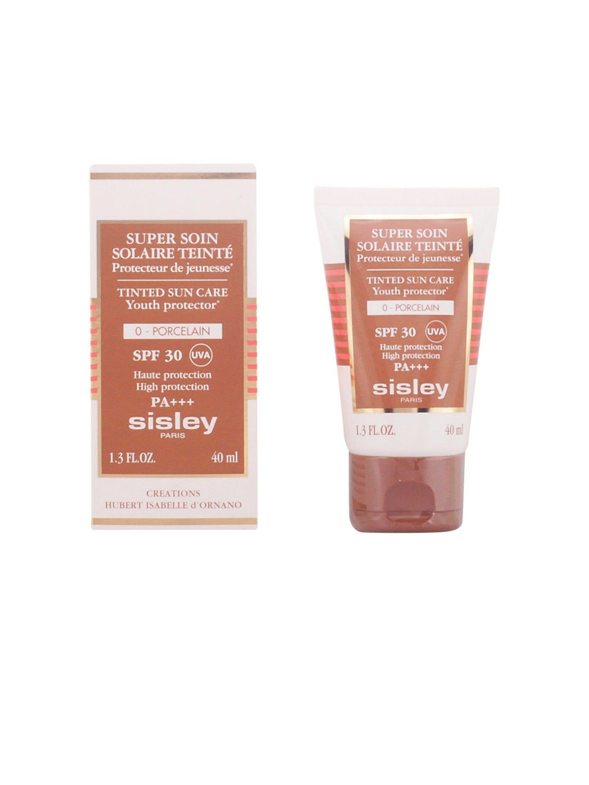 Sisley crema solare viso SPF30, 40ml per pelle porcellana