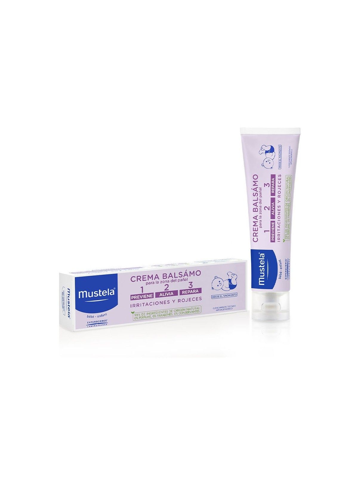 Mustela BAMBINO crema balsamo 123 150ml unisex