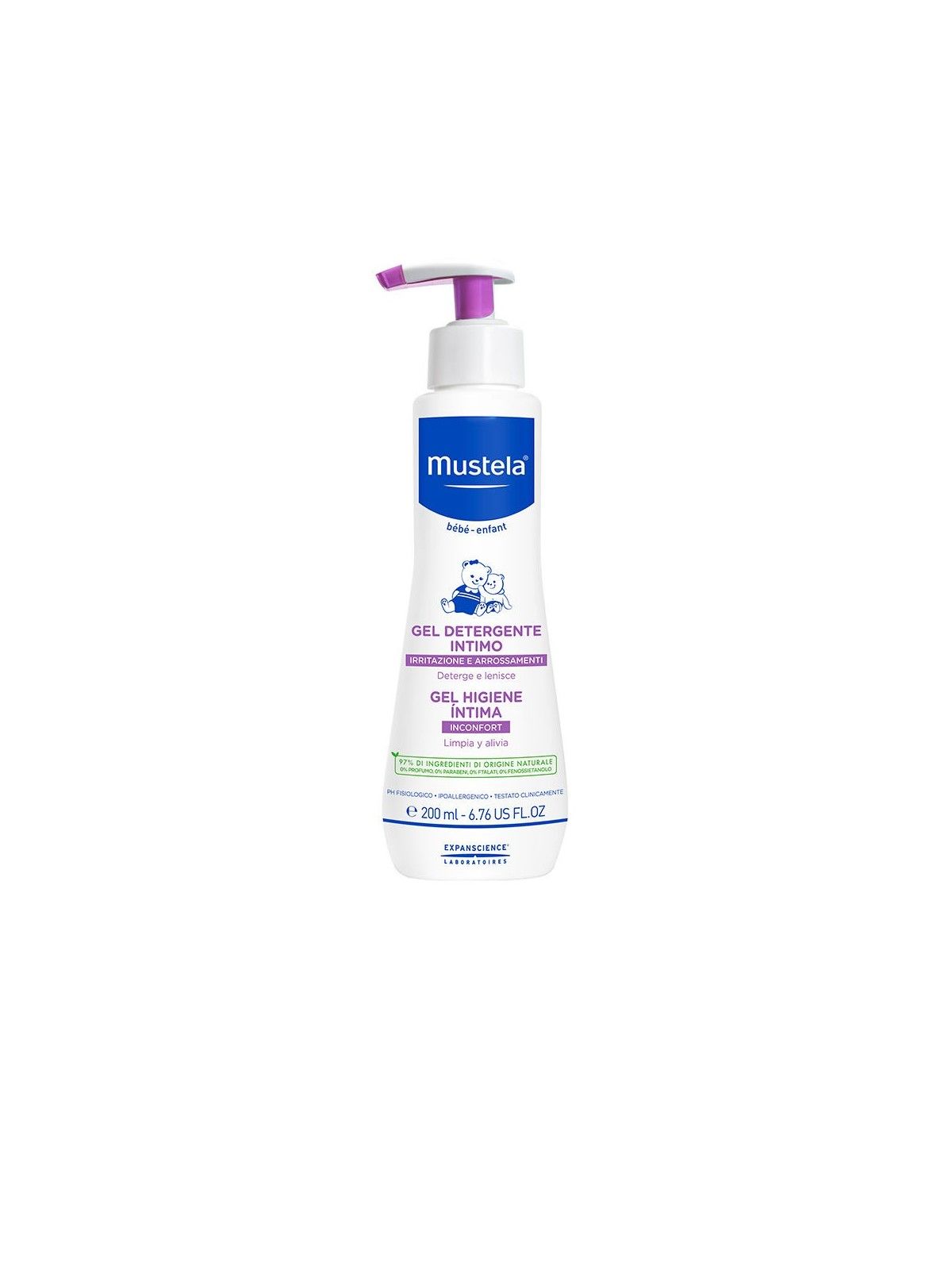 Mustela Bb Gel per l'Igiene Intima 200ml