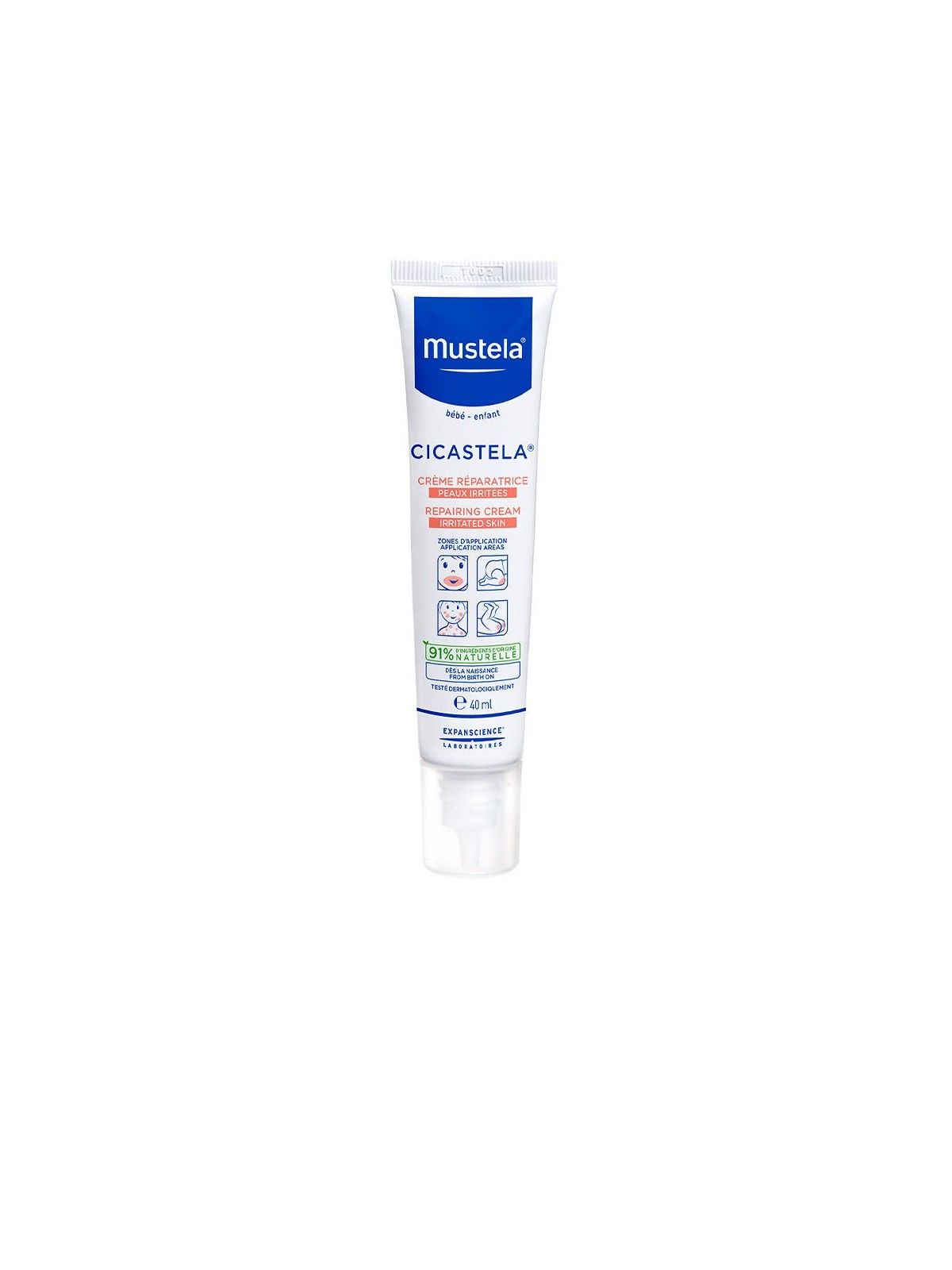 Mustela CICASTELA crema riparatrice 40ml unisex