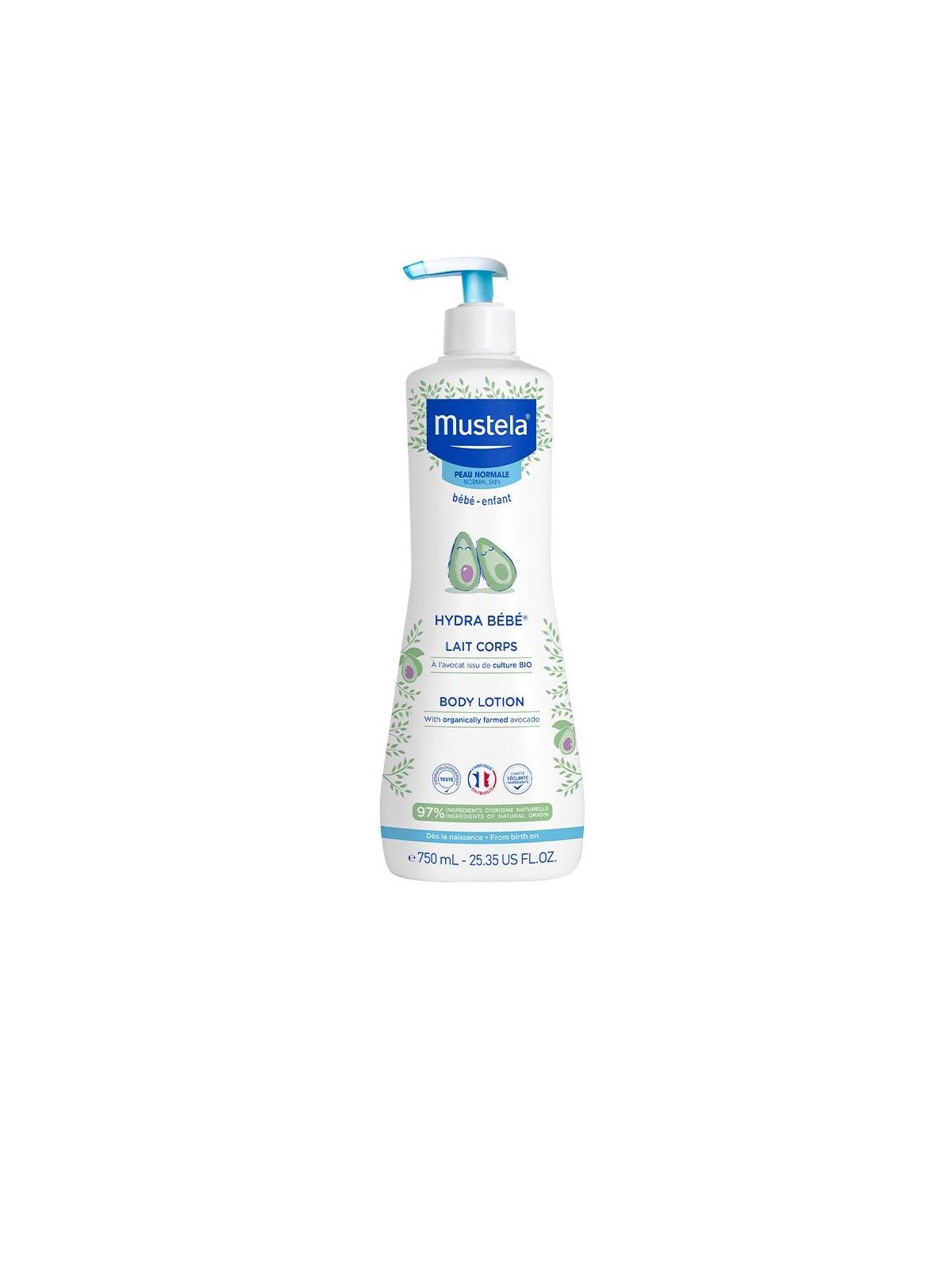 Mustela BEBRAGAZZO latte corpo 750ml unisex