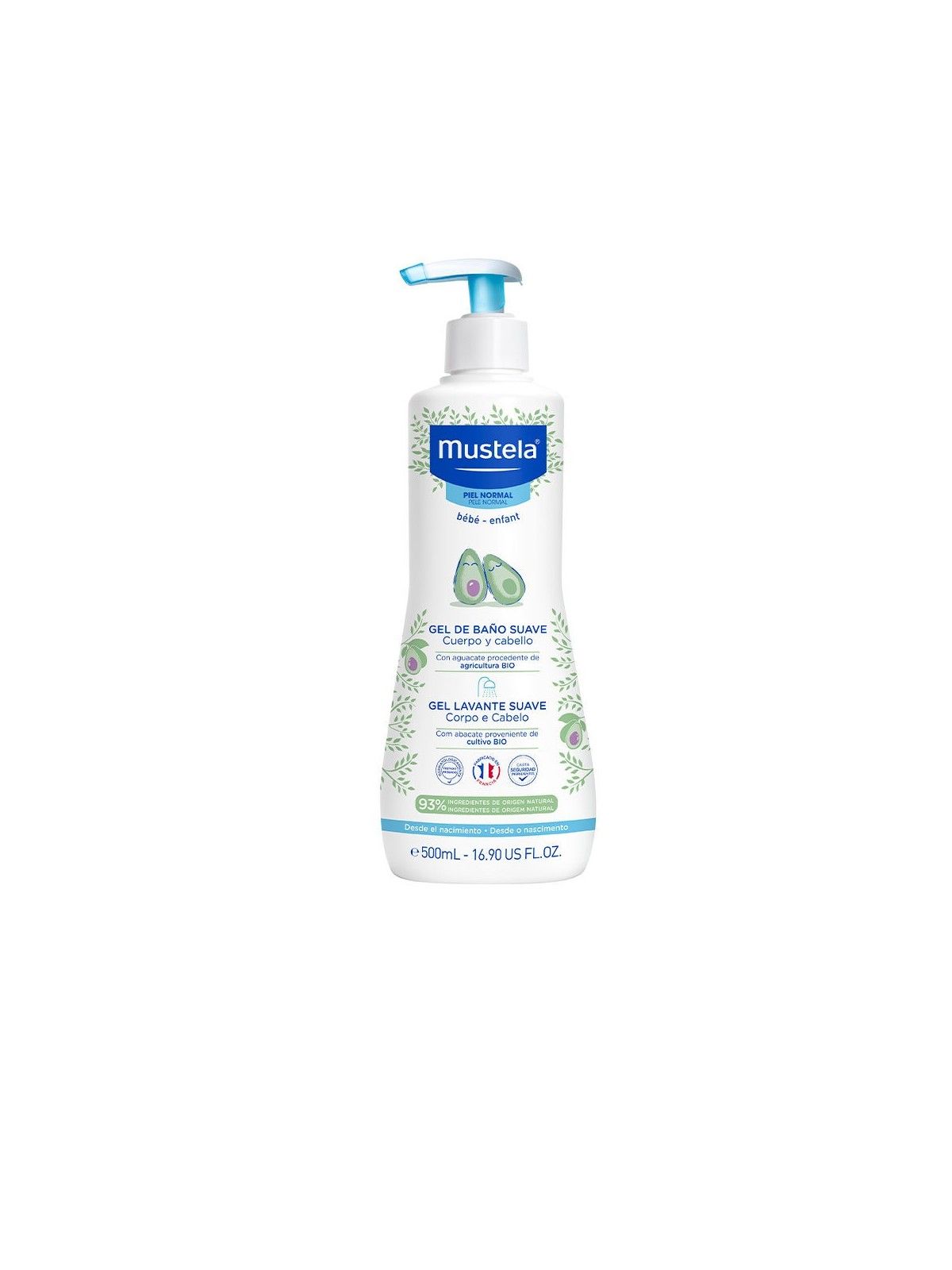Mustela Bb Gel da Bagno Delicato 500ml