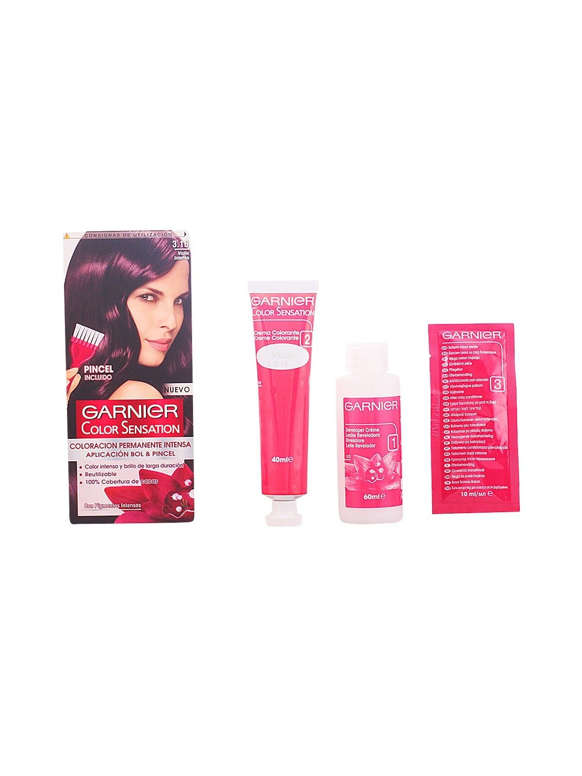 Garnier COLOR SENSATION 3,16 intense viola 110 gr unisex