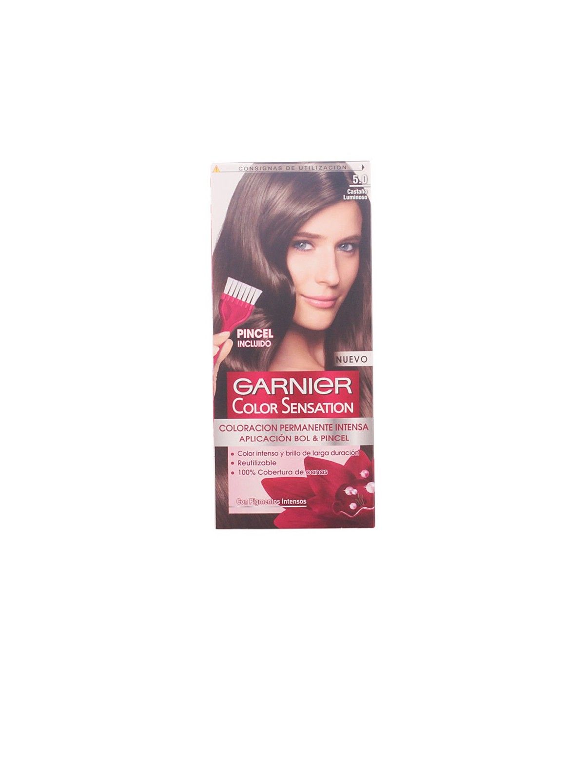 Garnier COLOR SENSATION 50 castano chiaro 110 gr unisex