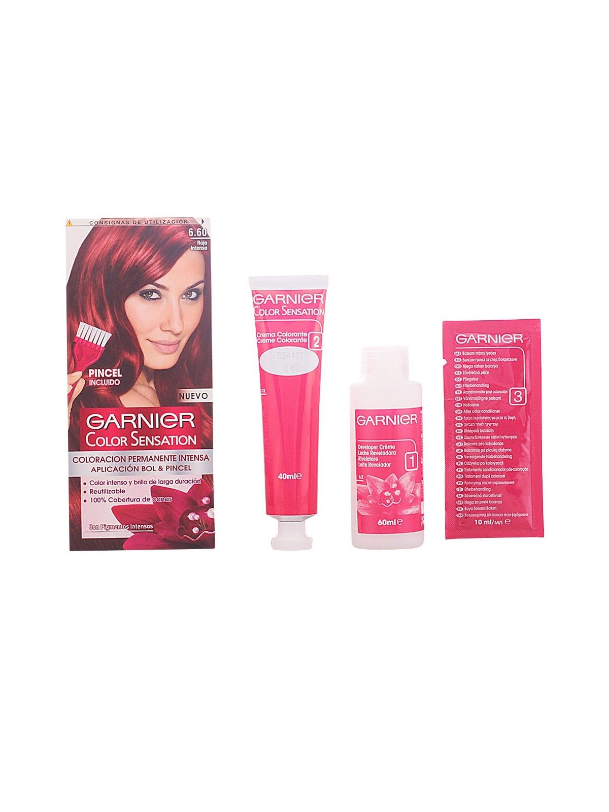 Garnier COLOR SENSATION 660 rosso intenso 110 gr unisex