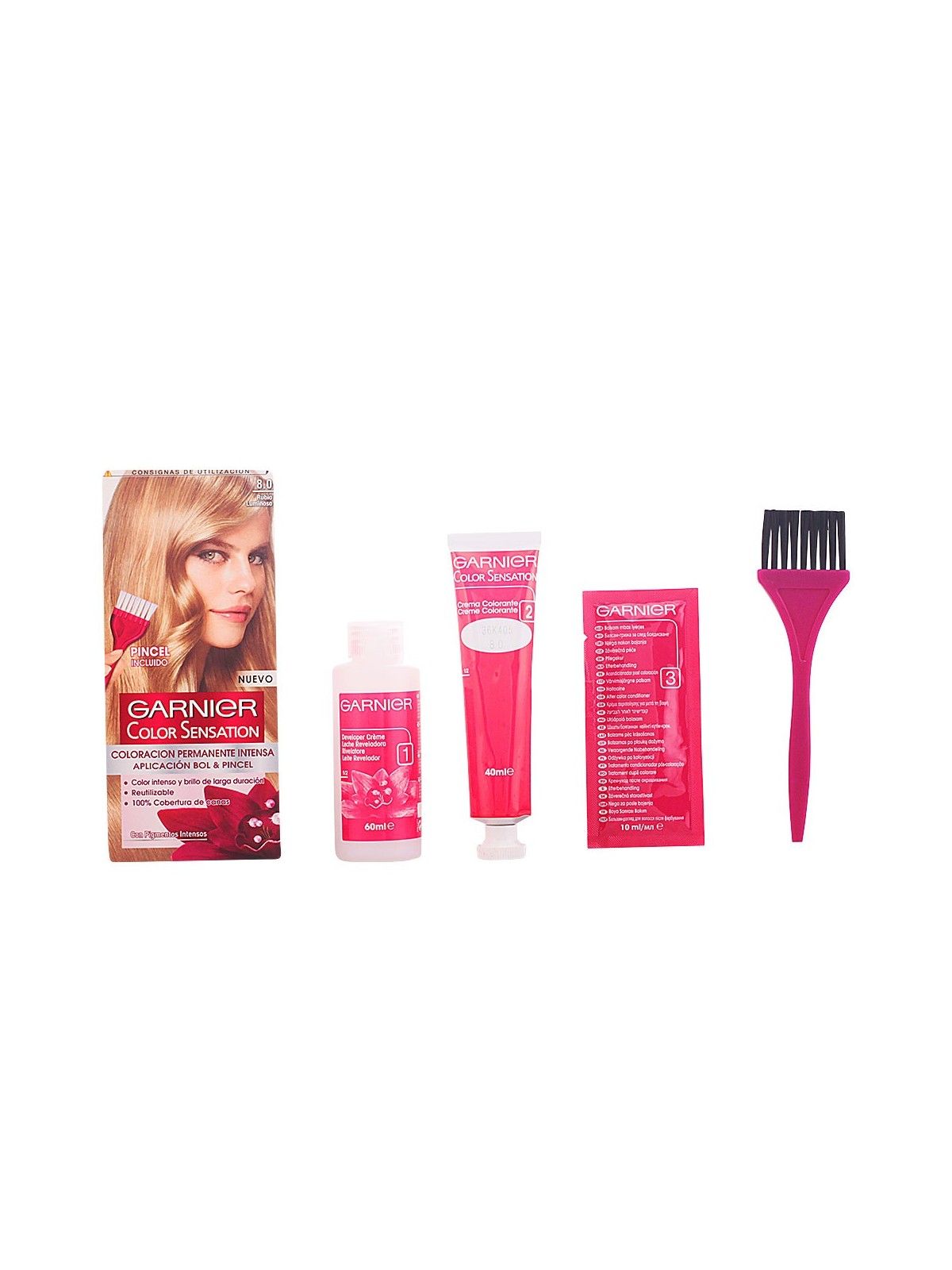 Garnier COLOR SENSATION 8 biondo chiaro 110 gr unisex